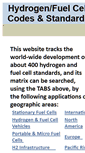Mobile Screenshot of fuelcellstandards.com